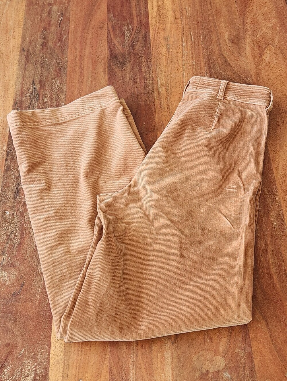 Everlane Corduroy Wide Leg Pants in Warm Tan 2 - Picture 2 of 13